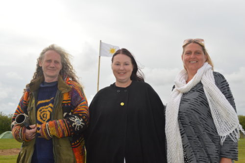 From the left: Gary, Julie and Sarah [Courtesy Photo]