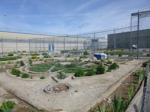 Pagan worship area at Lovelock Correctional Center [image credit: Brooke Keast}