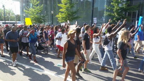 Atlanta protest July 2016 [Courtesy S. Amis]