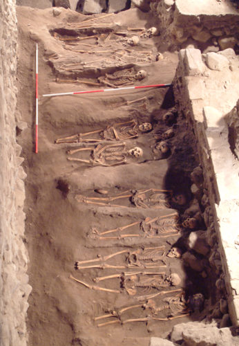 Burials at Mither Kirk [Courtesy Dr. Winfield]