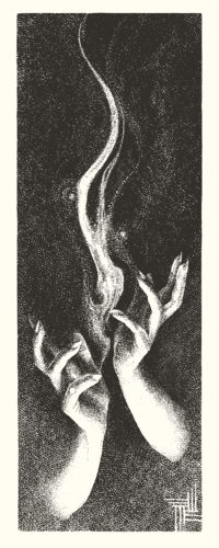 "Our Flame Returned" Smith's newest illustration not yet printed.