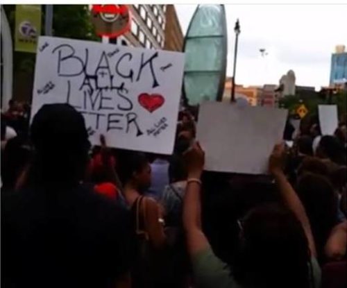 Detroit Protest July 2016 [Courtesy K. Coviak]