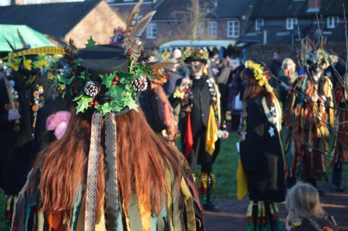 Morris Dancers at Bewdley Wassail 2012 [Photo Credit: P. Dixon]