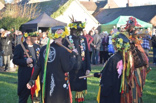 Morris Dancers at Bewdley Wassail 2012 [Photo Credit: P. Dixon]