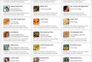 Putting divination first: Fool’s Dog tarot apps