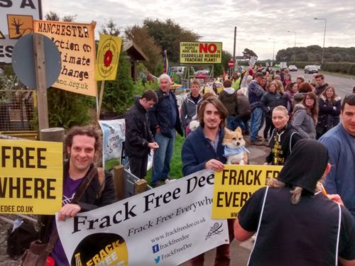 Frack Free Lancashire Demonstration [Courtesy Photo]