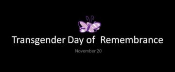 Transgender Day of Remembrance 2016