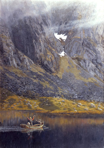 Theodor Kittelsen, Eko (Echo), 1888 [Wikimedia Commons]