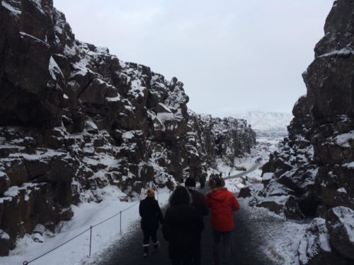 Þingvellir Valley in Winter [Photo Credit: Tim Titus]