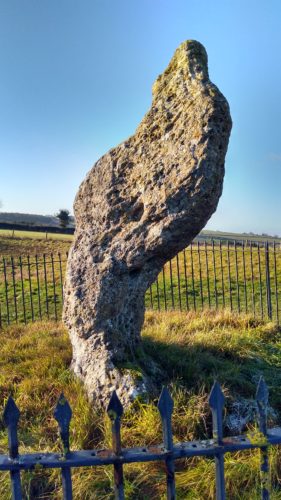 The King's Stone. Photo by E. Scott.