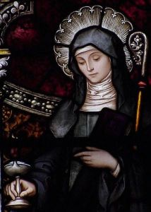 St. Brigid of Kildare [Public Domain]