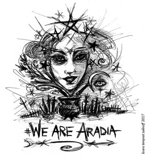 #wearearadia sigil [Image Courtesy Laura Tempest Zakroff]