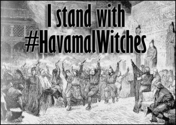 #HavamalWitches hashtag earns applause and backlash