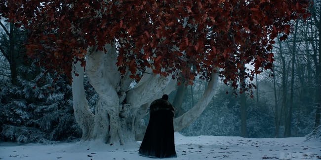 jon-snow-in-front-of-the-weirwood-tree-i