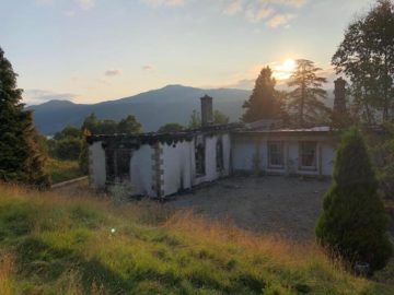 The restoration of Boleskine House continues