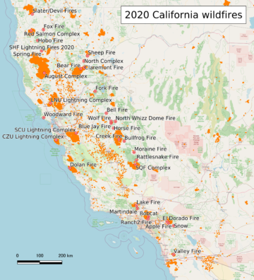 West Coast wildfires reach a grim milestone this week