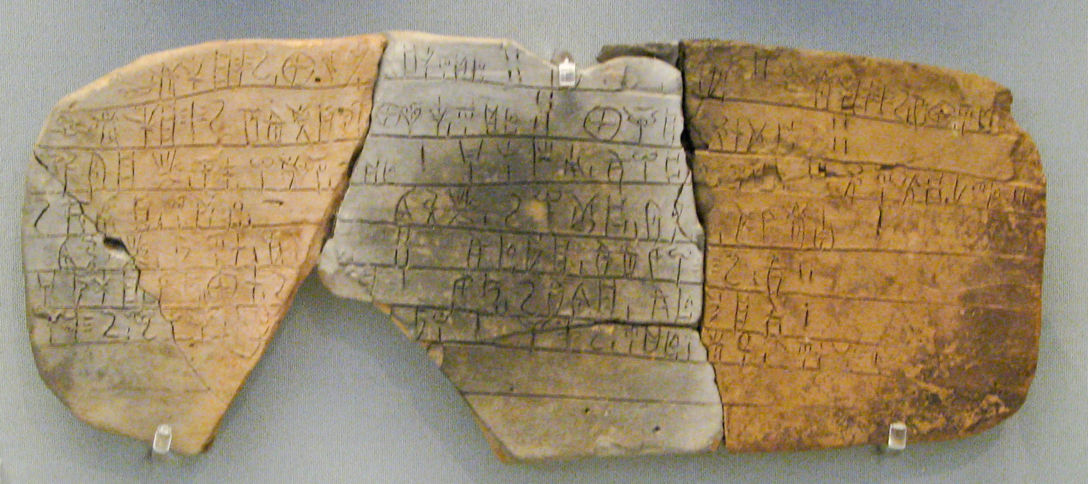 Linear A Script Examples Cracking Linear A and insights into Minoan culture - Europe, News ...