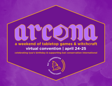 Witchy tabletop game con raises money for bats: an interview with Lysa Penrose