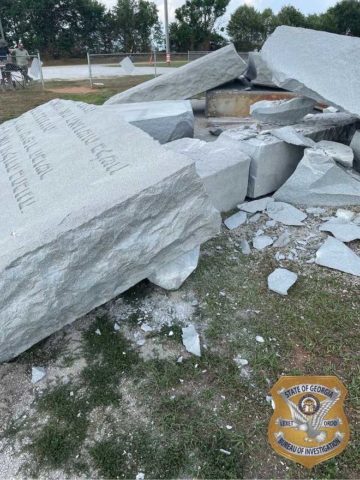 The Georgia Guidestones are no more