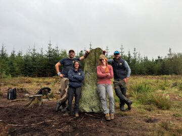 Bronze age stone circle uncovered in Derbyshire, UK