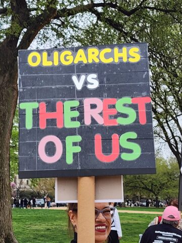 A Dispatch from DC – Hands Off Protests